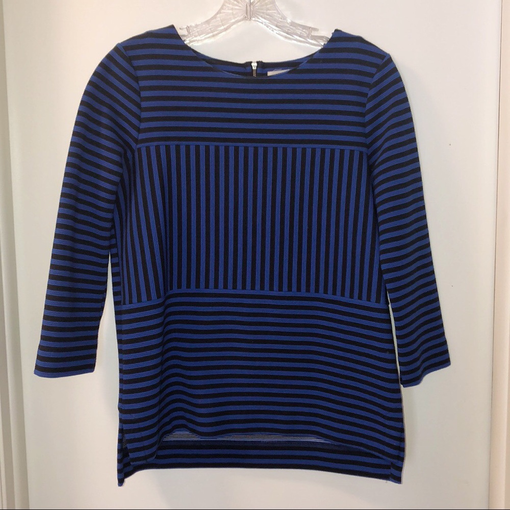 Madewell 3/4 sleeve stripe top